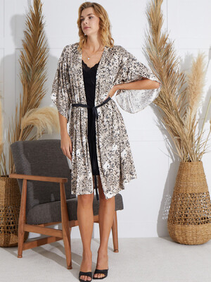 Купить Комплект из ночной сорочки на бретельках и халата SEVIM 15595 в Украина в Lingerie.ua - Одяг для дому та відпочинку, Фото 6