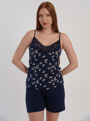 Купить Піжама з віскози з шортами VIENETTA 5080410043 в Украина в Lingerie.ua - Одяг для дому та відпочинку, Фото 8