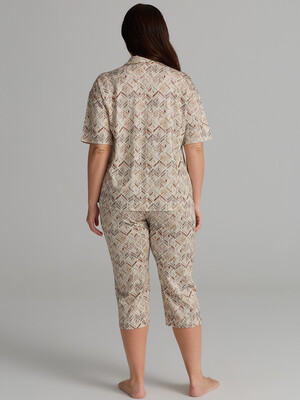 Купить Класична піжама жіноча з капрі HAYS 62352 в Украина в Lingerie.ua - Одяг для дому та відпочинку, Фото 2