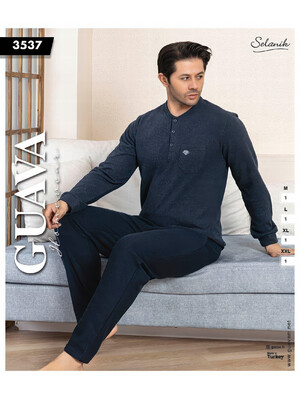 Купить Домашній чоловічий комплект з довгим рукавом GUAVA 3537 в Украина в Lingerie.ua - Одяг для дому та відпочинку, Фото 2