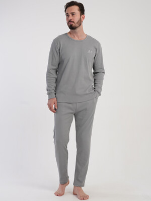 Купить Трикотажный домашний комплект с длинным рукавом VIENETTA MAN 5100420000 в Украина в Lingerie.ua - Одяг для дому та відпочинку, Фото 4