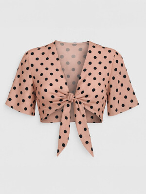 Купить Кроп-топ в горох LINGERIE 170553-1 в Украина