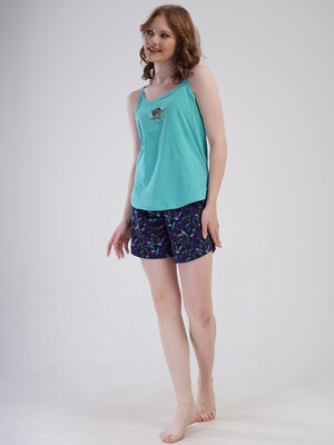 Купить Хлопковый комплект с шортами VIENETTA 4082221783 в Украина в Lingerie.ua - Одяг для дому та відпочинку, Фото 5