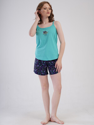 Купить Хлопковый комплект с шортами VIENETTA 4082221783 в Украина в Lingerie.ua - Одяг для дому та відпочинку, Фото 9