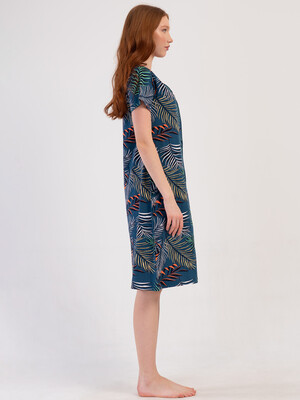 Купить Бавовняний халат жіночий на блискавці VIENETTA 4100685136 в Украина в Lingerie.ua - Одяг для дому та відпочинку, Фото 6