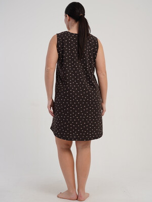 Купить Хлопковая туника большого размера с коротким рукавом VIENETTA 5110370209 в Украина в Lingerie.ua - Одяг для дому та відпочинку, Фото 5