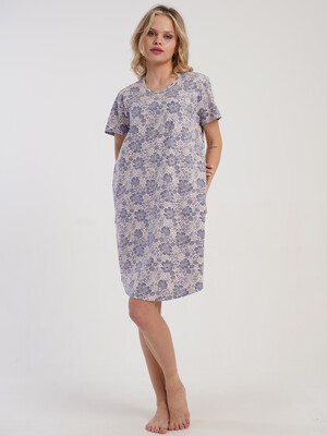 Купить Хлопковая туника с коротким рукавом VIENETTA 5110251477 в Украина