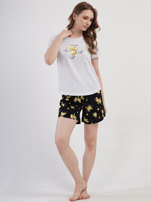 Купить Хлопковый комплект из футболки и шорт VIENETTA 4090646825 в Украина в Lingerie.ua - Одяг для дому та відпочинку, Фото 6