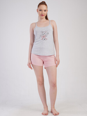 Купить Бавовняний літній комплект (майка + шорти) VIENETTA 5021550000 в Украина в Lingerie.ua - Одяг для дому та відпочинку, Фото 5