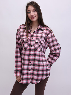 Купить Фланелевая рубашка в клетку LINGERIE 170860 в Украина