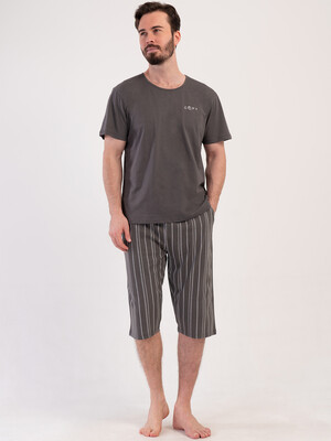 Хлопковый летний костюм (футболка + капри) VIENETTA MAN 4080821374