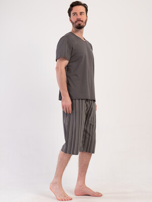 Купить Хлопковый летний костюм (футболка + капри) VIENETTA MAN 4080821374 в Украина в Lingerie.ua - Одяг для дому та відпочинку, Фото 4