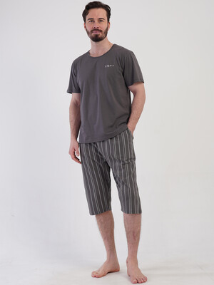 Купить Хлопковый летний костюм (футболка + капри) VIENETTA MAN 4080821374 в Украина в Lingerie.ua - Одяг для дому та відпочинку, Фото 7