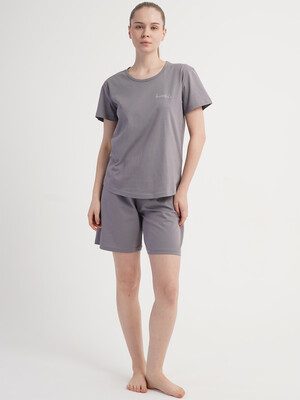 Купить Хлопковый комплект женский (футболка + шорты) VIENETTA 5120670000 в Украина в Lingerie.ua - Одяг для дому та відпочинку, Фото 2