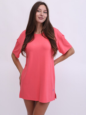 Летняя туника мини из вискозы LINGERIE 170882-В