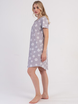 Купить Хлопковая туника с коротким рукавом VIENETTA 6020607347 в Украина в Lingerie.ua - Одяг для дому та відпочинку, Фото 5