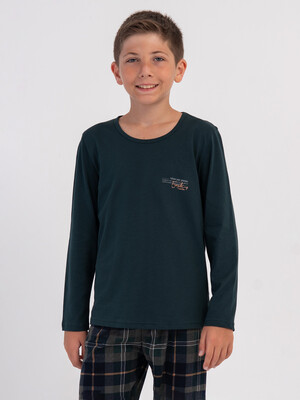 Купить Хлопковый домашний костюм для мальчика VIENETTA KIDS 6051874612 в Украина в Lingerie.ua - Одяг для дому та відпочинку, Фото 6