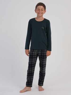Купить Хлопковый домашний костюм для мальчика VIENETTA KIDS 6051874612 в Украина в Lingerie.ua - Одяг для дому та відпочинку, Фото 7