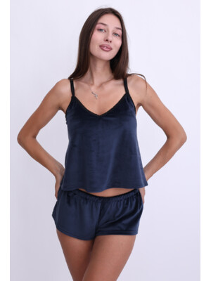 Купить Велюровый домашний костюм (майка + шорты) LINGERIE 170768 в Украина в Lingerie.ua - Одяг для дому та відпочинку, Фото 26