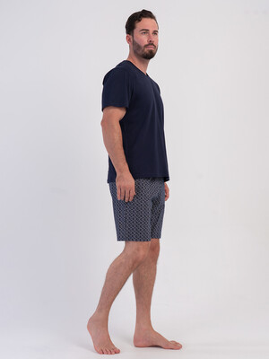 Купить Хлопковый комплект с шортами VIENETTA MAN 6051710622 в Украина в Lingerie.ua - Одяг для дому та відпочинку, Фото 2