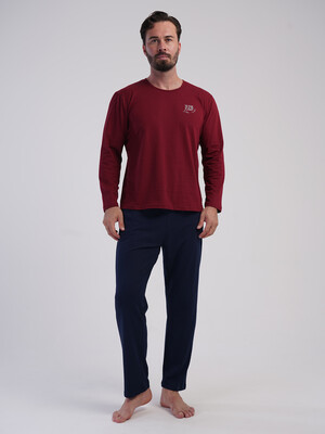 Хлопковый домашний костюм с длинным рукавом VIENETTA MAN 6051600000