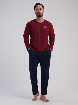 Купить Хлопковый домашний костюм с длинным рукавом VIENETTA MAN 6051600000 в Украина в Lingerie.ua - Одяг для дому та відпочинку, Фото 2