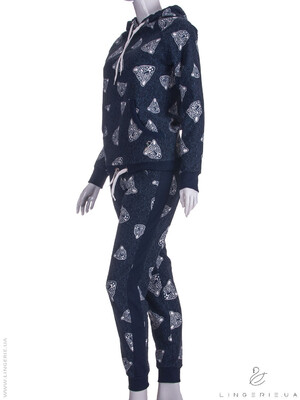 Купить Трикотажный теплый женский костюм LINGERIE 170028 в Украина в Lingerie.ua - Одяг для дому та відпочинку, Фото 17