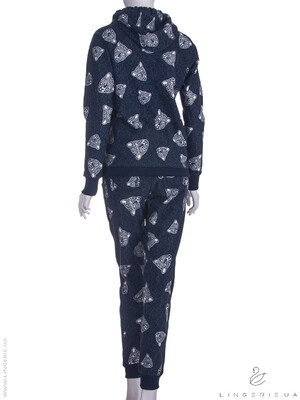 Купить Трикотажный теплый женский костюм LINGERIE 170028 в Украина в Lingerie.ua - Одяг для дому та відпочинку, Фото 16