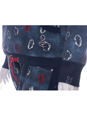 Купить Трикотажный теплый женский костюм LINGERIE 170028 в Украина в Lingerie.ua - Одяг для дому та відпочинку, Фото 14