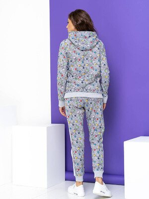 Купить Трикотажный теплый женский костюм LINGERIE 170028 в Украина в Lingerie.ua - Одяг для дому та відпочинку, Фото 7