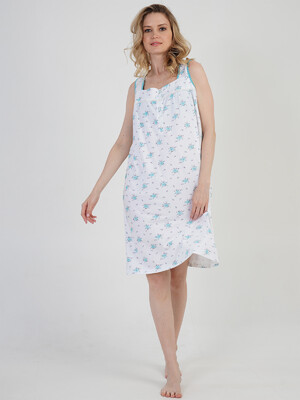 Купить Ночная сорочка (туника) их хлопка без рукав VIENETTA 8010262181 в Украина в Lingerie.ua - Одяг для дому та відпочинку, Фото 1