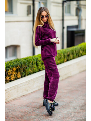 Купить Велюровий комплект зі штанами та снудом LINGERIE 170274 в Украина в Lingerie.ua - Одяг для дому та відпочинку, Фото 12