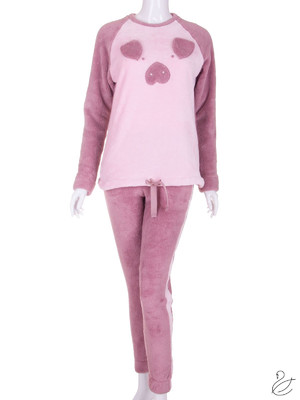 Купить Теплий плюшевий домашній костюм LINGERIE 170285 в Украина в Lingerie.ua - Одяг для дому та відпочинку, Фото 2