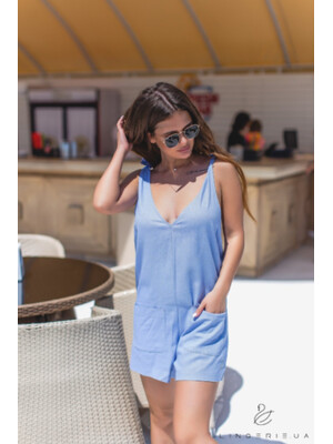 Купить Лляний комбінезон короткий LINGERIE 170223 в Украина в Lingerie.ua - Одяг для дому та відпочинку, Фото 11