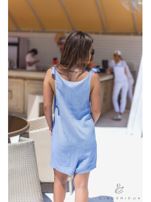 Купить Лляний комбінезон короткий LINGERIE 170223 в Украина в Lingerie.ua - Одяг для дому та відпочинку, Фото 5