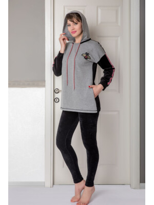 Купить Повсякденний жіночий костюм з капюшоном COCOON F66-1563 в Украина