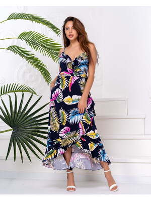 Купить Сарафан жіночий на запах із воланом LINGERIE 170428 в Украина в Lingerie.ua - Одяг для дому та відпочинку, Фото 11