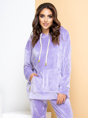 Купить Велюровый костюм из худи и джоггеров LINGERIE 170487 в Украина в Lingerie.ua - Одяг для дому та відпочинку, Фото 17
