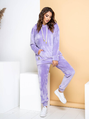 Купить Велюровый костюм из худи и джоггеров LINGERIE 170487 в Украина в Lingerie.ua - Одяг для дому та відпочинку, Фото 18