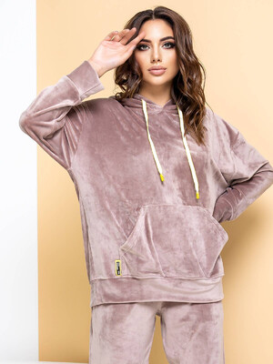 Купить Велюровый костюм из худи и джоггеров LINGERIE 170487 в Украина в Lingerie.ua - Одяг для дому та відпочинку, Фото 20