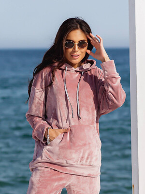 Купить Велюровый костюм из худи и джоггеров LINGERIE 170487 в Украина в Lingerie.ua - Одяг для дому та відпочинку, Фото 22