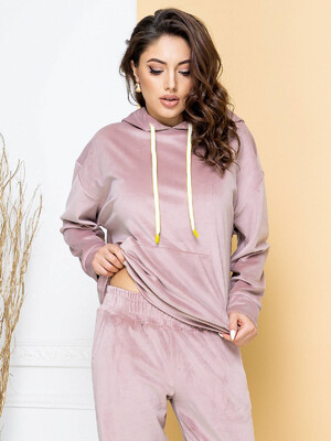 Купить Велюровый костюм из худи и джоггеров LINGERIE 170487 в Украина в Lingerie.ua - Одяг для дому та відпочинку, Фото 3