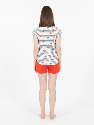 Купить Хлопковый комплект с шортами VIENETTA 0091170069 в Украина в Lingerie.ua - Одяг для дому та відпочинку, Фото 4