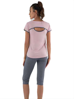 Купить Домашний комплект большого размера с коротким рукавом ANGEL`S SECRET 30177 в Украина в Lingerie.ua - Одяг для дому та відпочинку, Фото 2