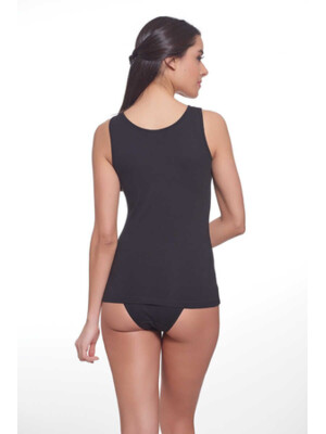 Купить Хлопковая майка женская на широких бретельках SEVIM 1264 в Украина в Lingerie.ua - Одяг для дому та відпочинку, Фото 3