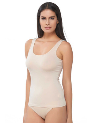 Купить Хлопковая майка женская на широких бретельках SEVIM 1264 в Украина в Lingerie.ua - Одяг для дому та відпочинку, Фото 5