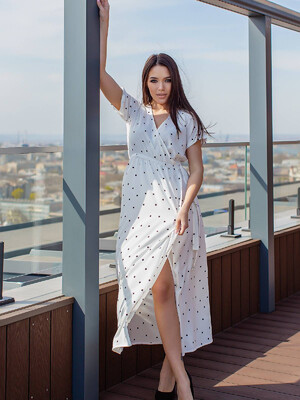 Купить Платье летнее на запах LINGERIE 170548 в Украина