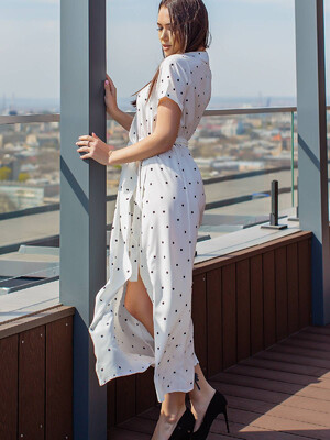 Купить Платье летнее на запах LINGERIE 170548 в Украина в Lingerie.ua - Одяг для дому та відпочинку, Фото 2