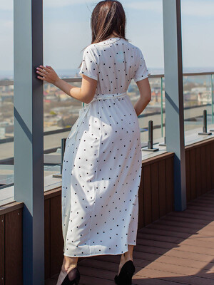 Купить Платье летнее на запах LINGERIE 170548 в Украина в Lingerie.ua - Одяг для дому та відпочинку, Фото 16