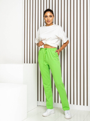 Купить Хлопковые брюки прямого покроя LINGERIE 170583  в Украина в Lingerie.ua - Одяг для дому та відпочинку, Фото 7